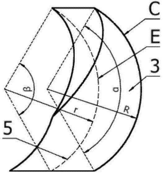 Shovel plate with biomimetic geometrical structure characteristics for micro-appearance processing on surface of soil