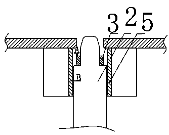 Steel sleeve press-fitting device for plastic parts and press-fitting method of device