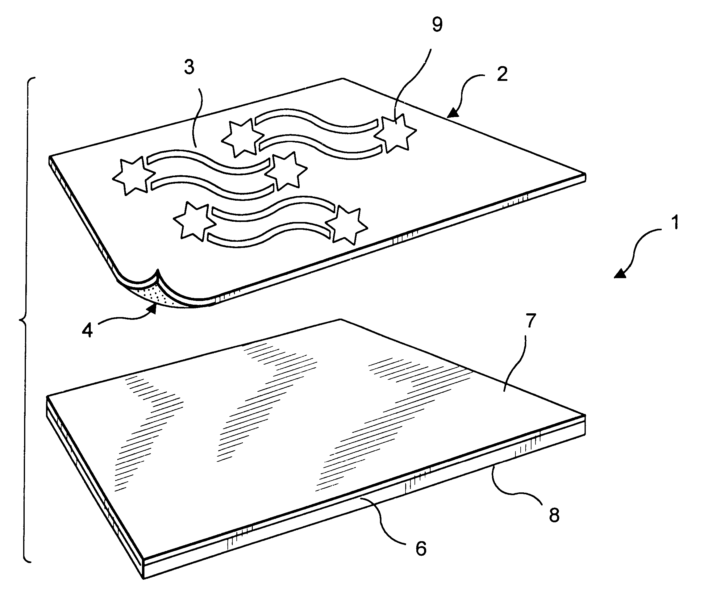 Ornamental device for hood of a car