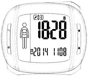 An electronic soft ruler with counter function and counting method