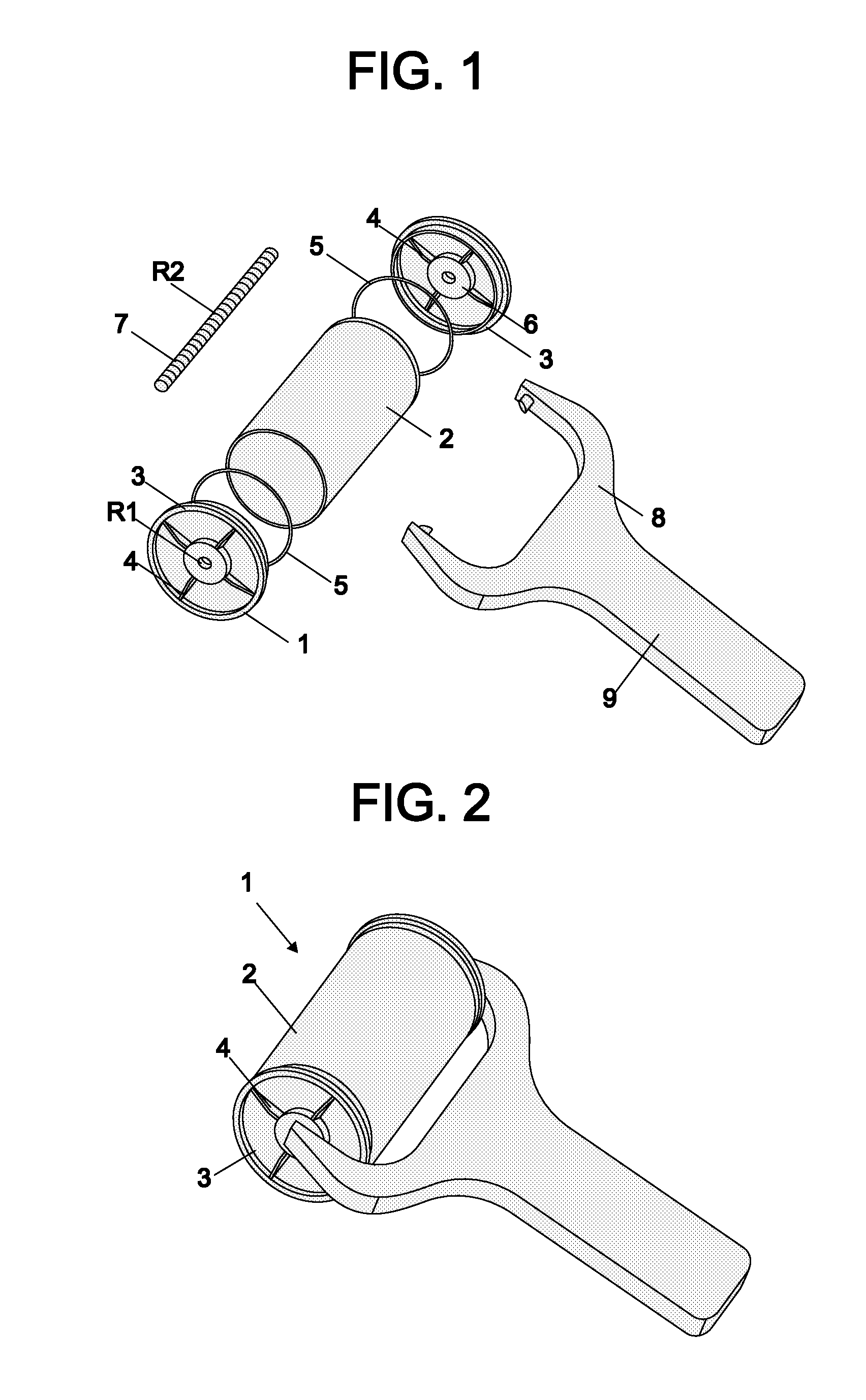 Roller for skin cooling