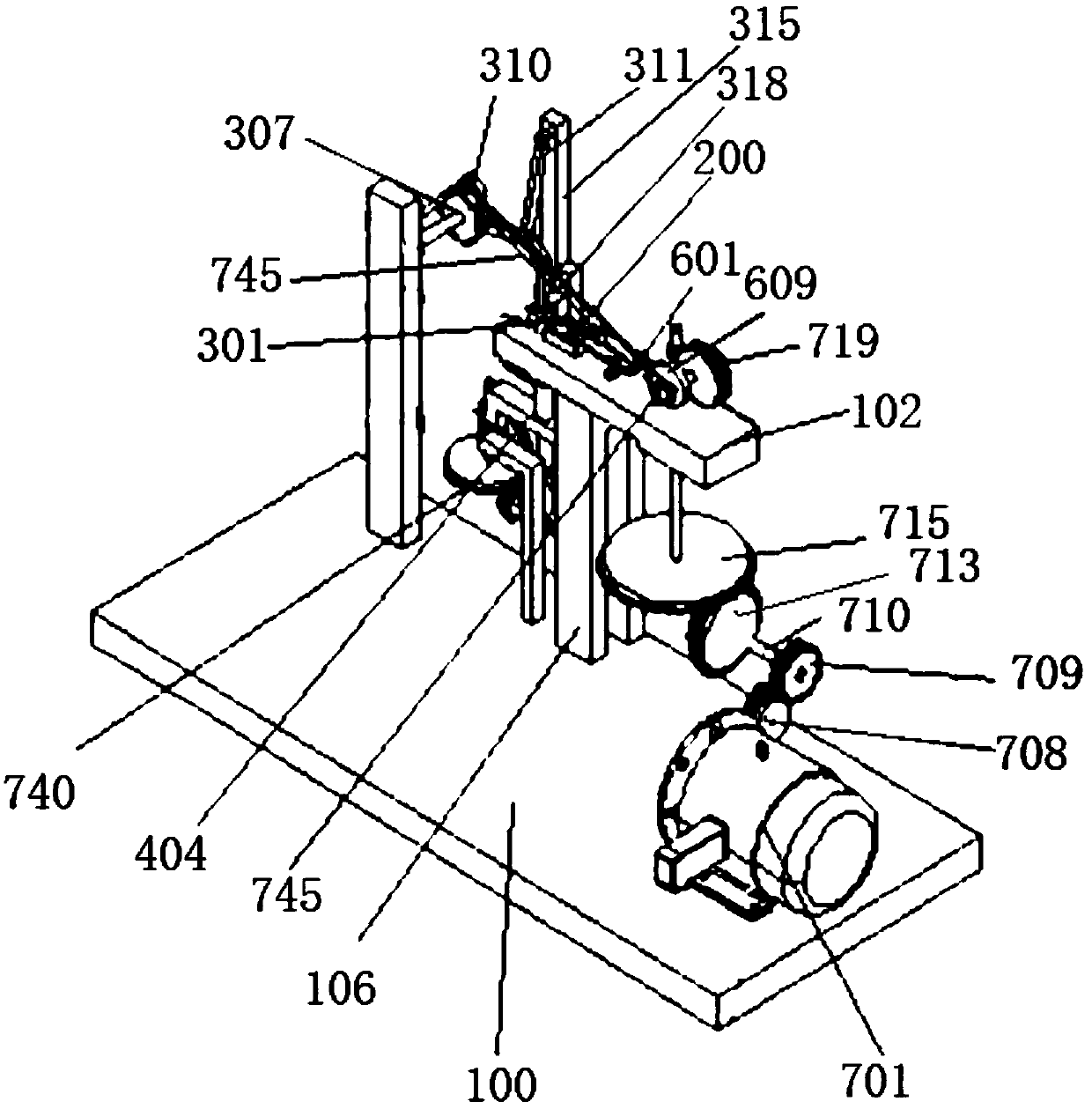 Tabletting forming machine