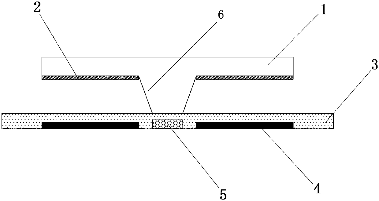 Slide tactile sensor capable of simultaneously measuring pressure and slide