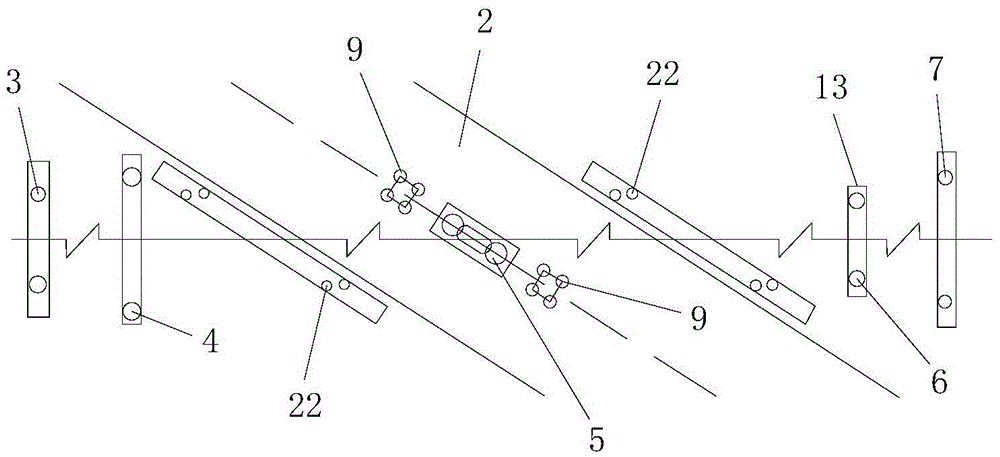 Incremental launching construction method for large-span steel box girder spanning constructed road