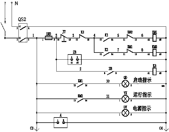 A control method for steplessly adjusting the operation of high-power water pumps or fans