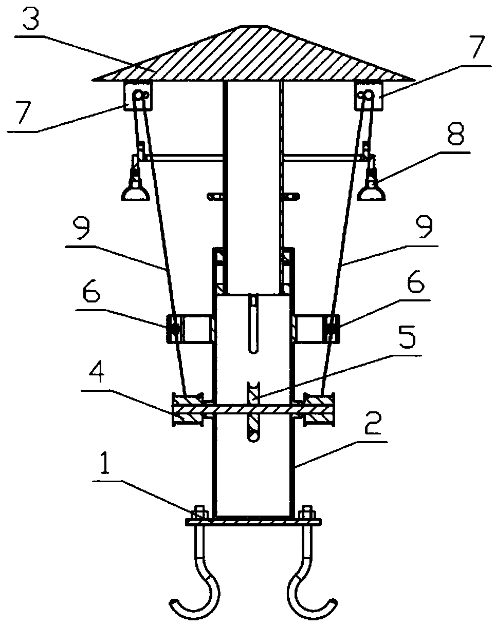 LED high-pole lamp