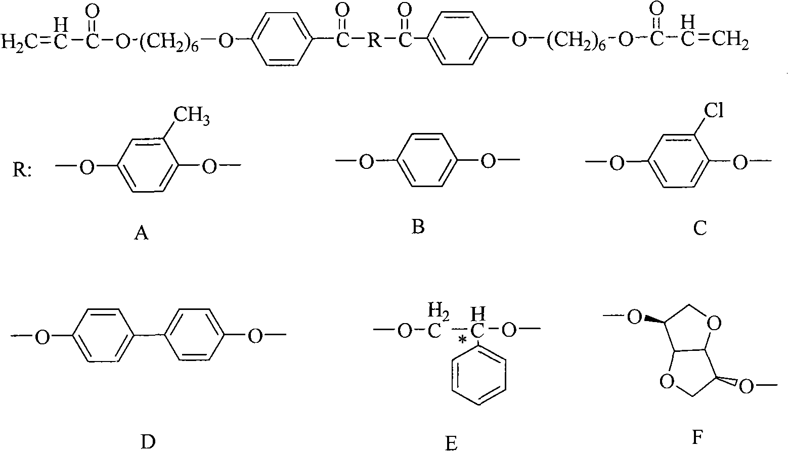 Method for preparing LCD polarized sheet with wide wave reflection characteristic