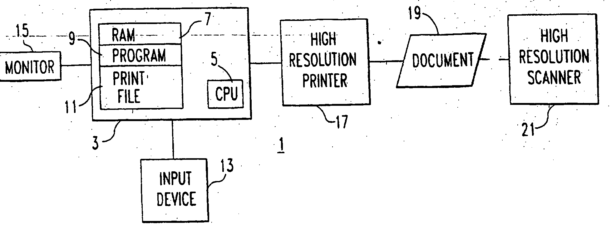 Method for robust asymmetric modulation spatial marking with spatial sub-sampling