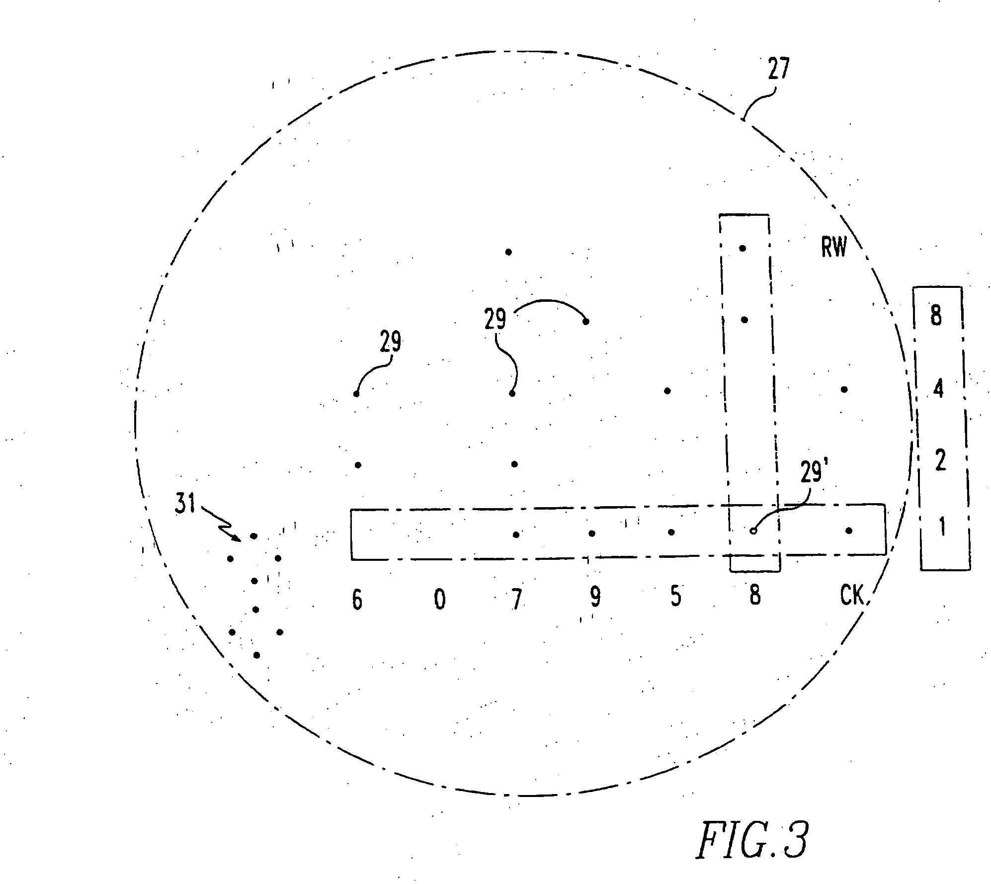 Method for robust asymmetric modulation spatial marking with spatial sub-sampling