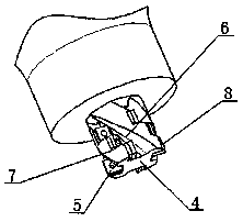 A friction stir welding stirring head with a cutting edge