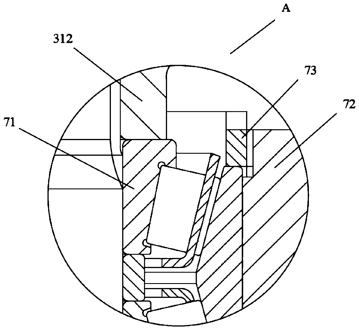 Drive axle reducer for an integrated motor