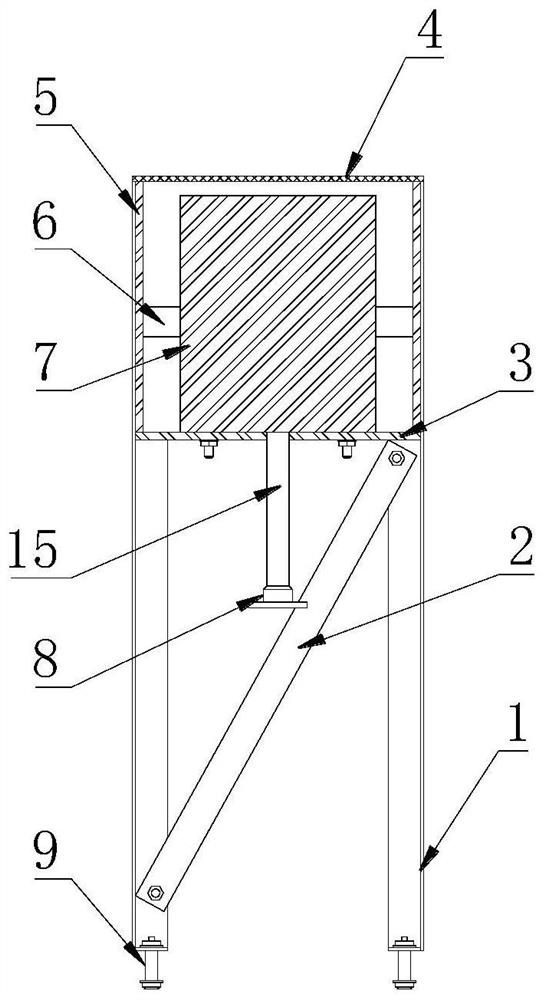 Low-temperature gas emptying silencer