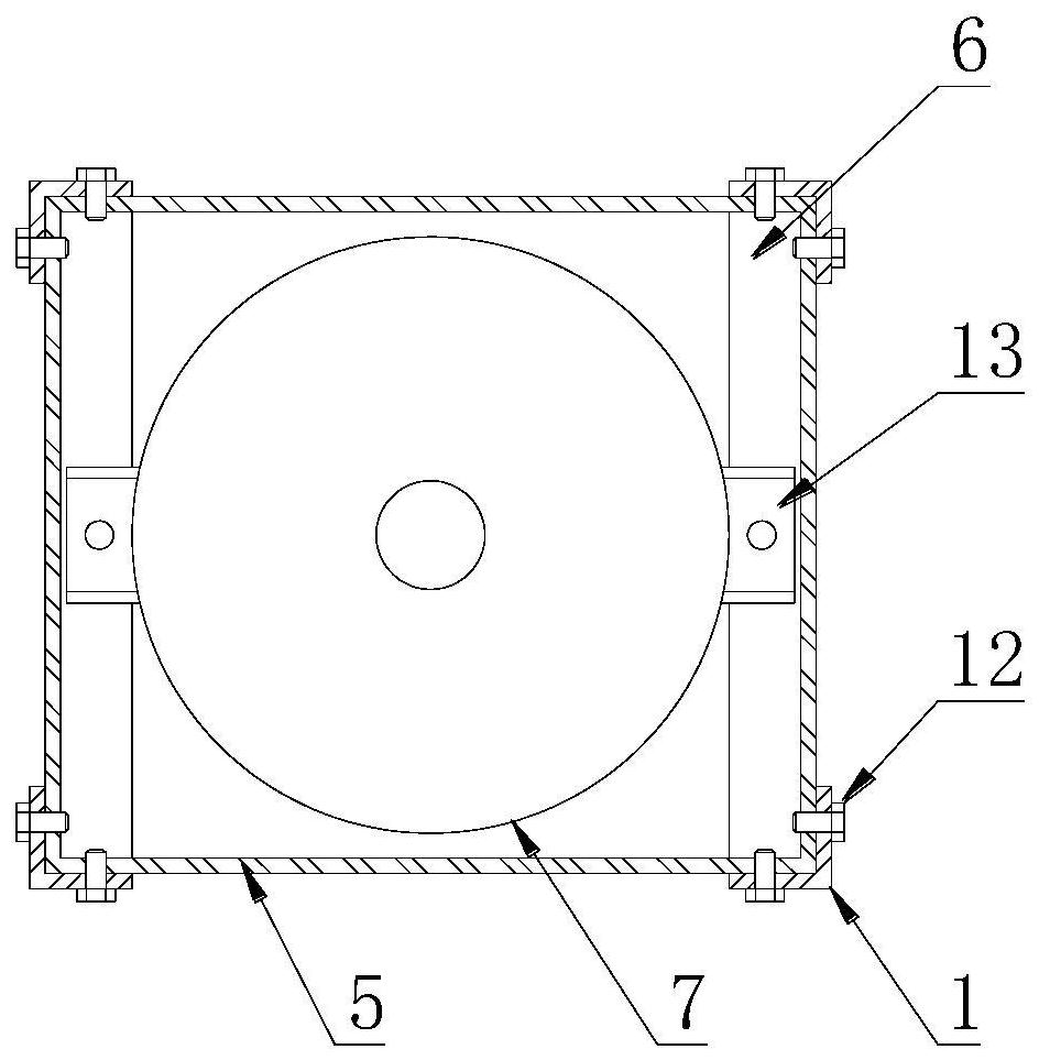 Low-temperature gas emptying silencer