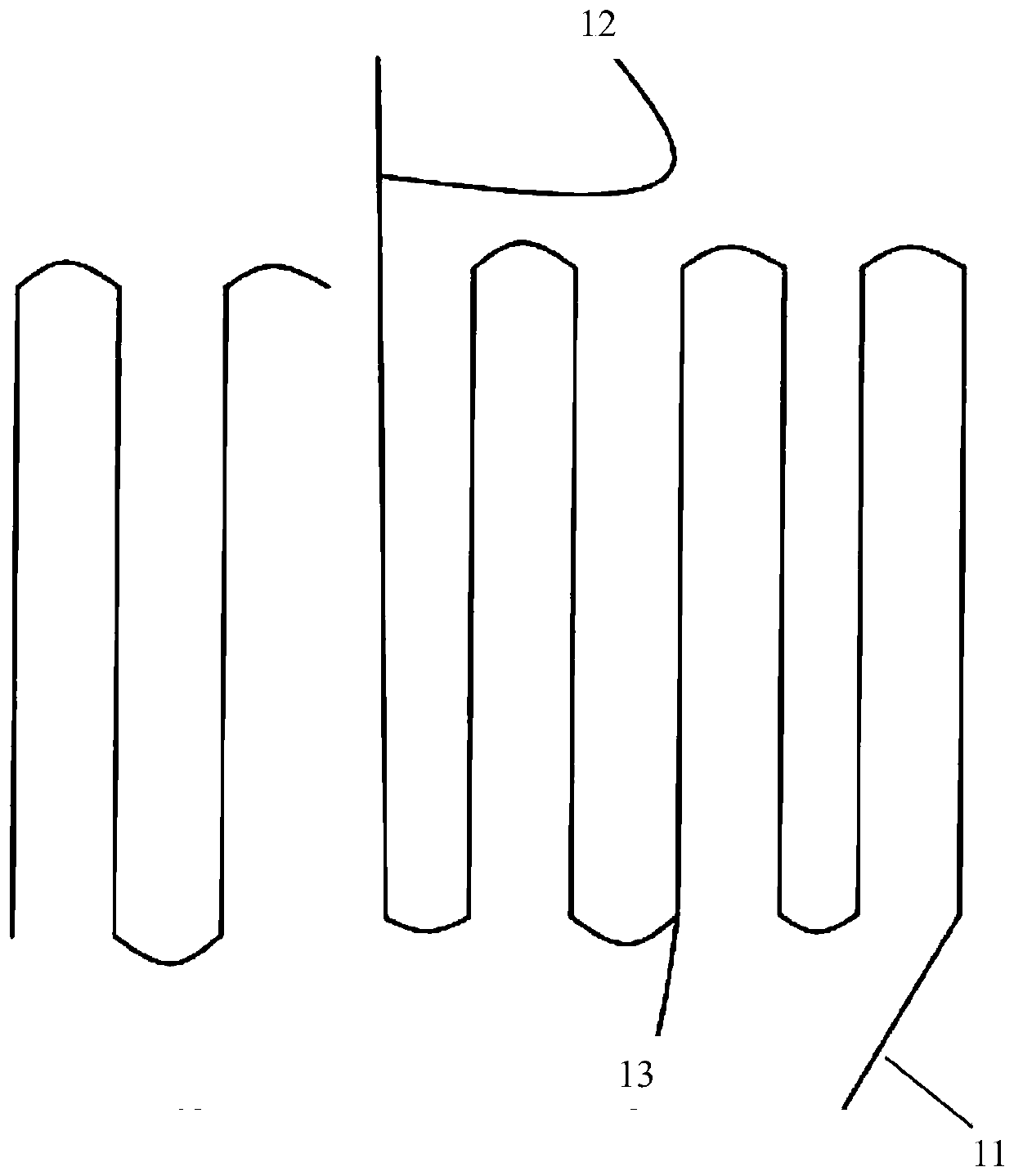 Cap-off type sanitary strip, production method and a use method thereof