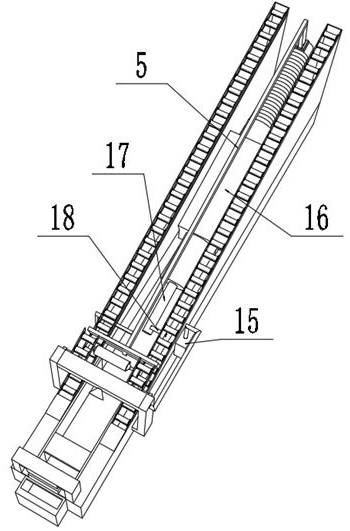 Polishing rust-proof device for steel structure machining