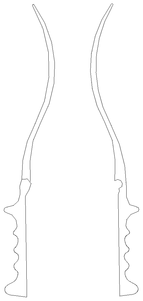 Obstetric forceps