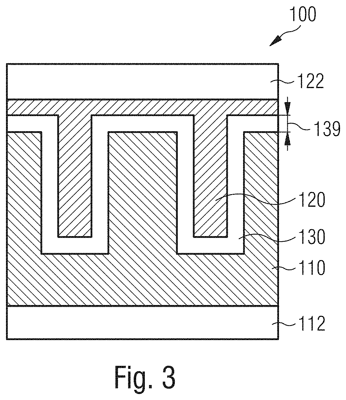 Integrated capacitor and method of producing an integrated capacitor