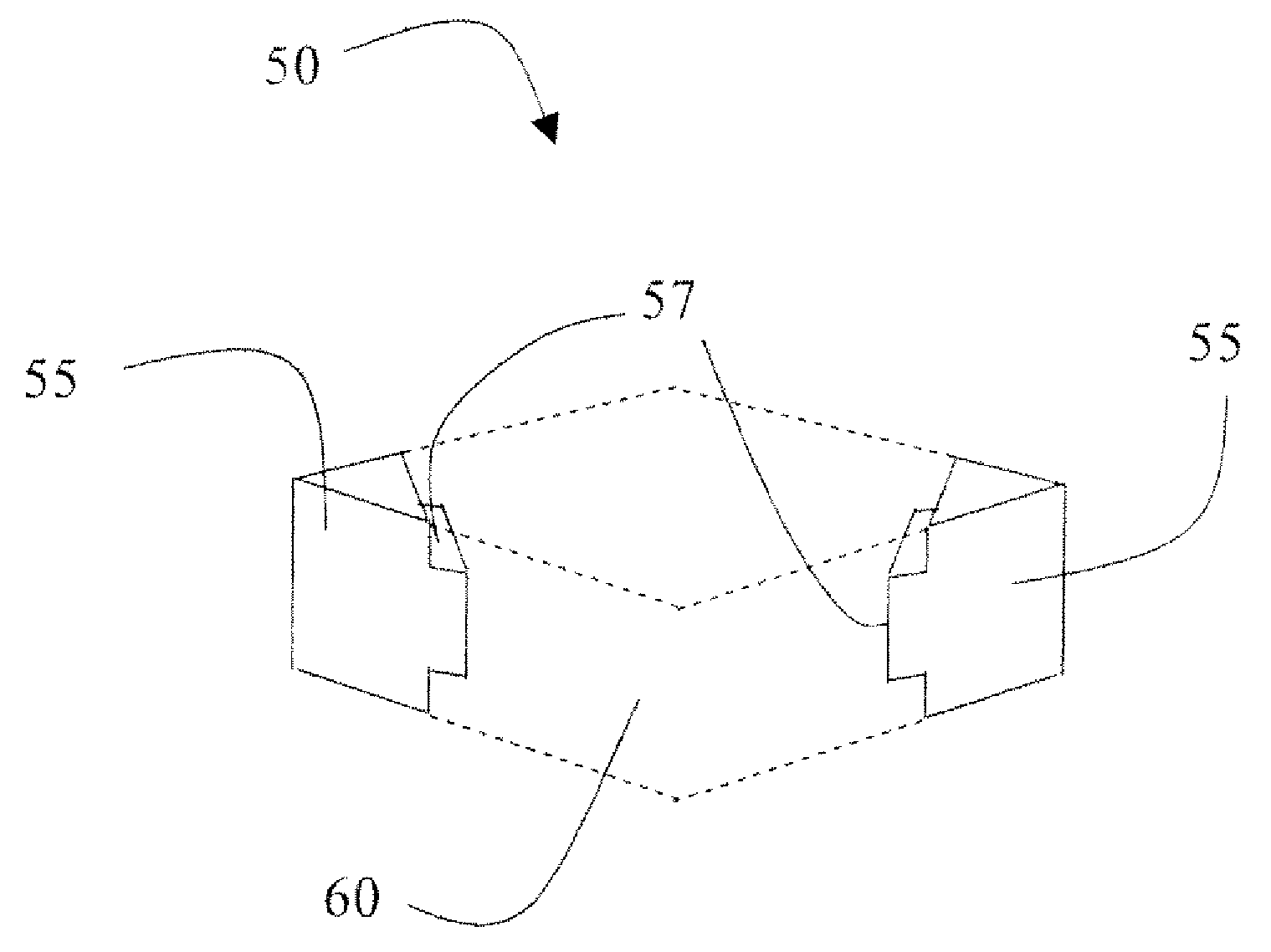 Cutting tool insert with molded insert body