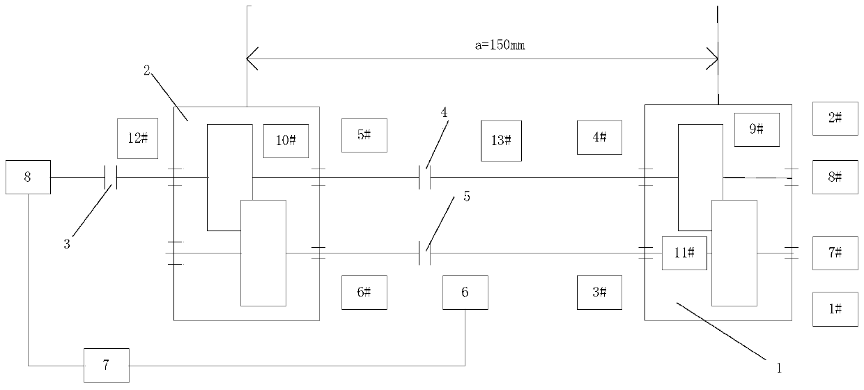 Real-time residual life prediction method of gear based on multi-degradation monitoring