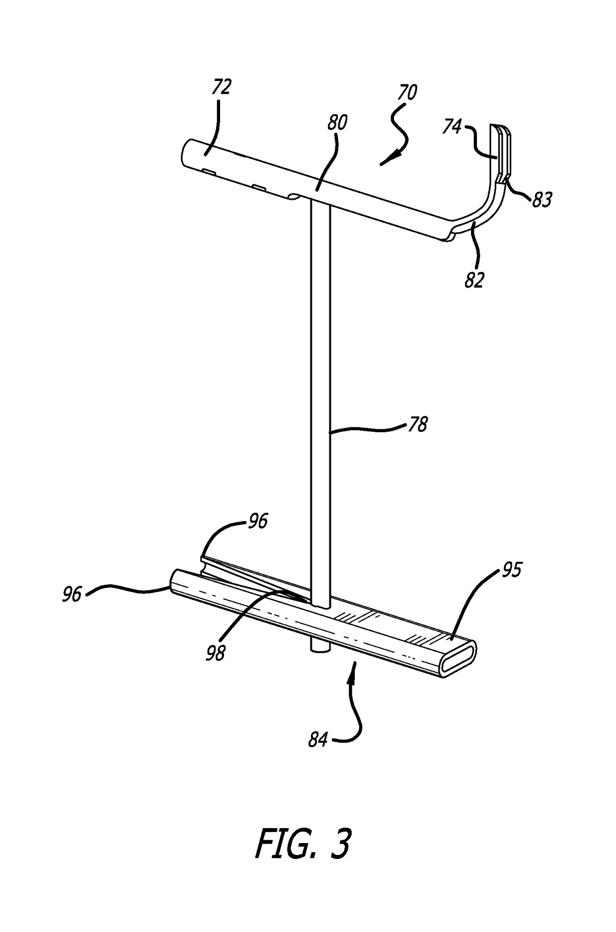 Flexible system for delivering an anchor