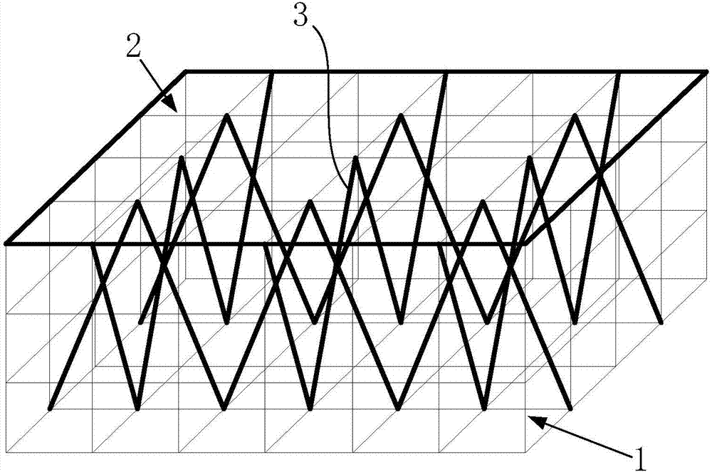 Steel-skeleton building material and production method thereof