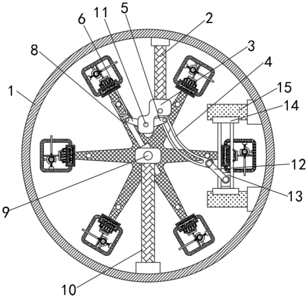 Automatic transistor heat dissipation paste smearing device for high-end equipment manufacturing