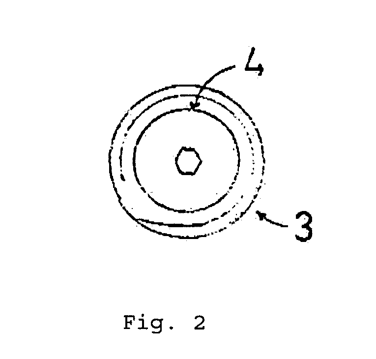 Acetabular cup with supplemental screw fixation using conical interference fit between screw and cup