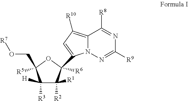 Methods and compounds for treating paramyxoviridae virus infections