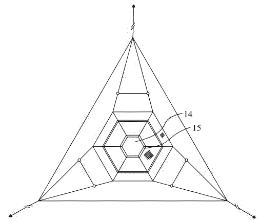 Multi-way shunt lift type net cage