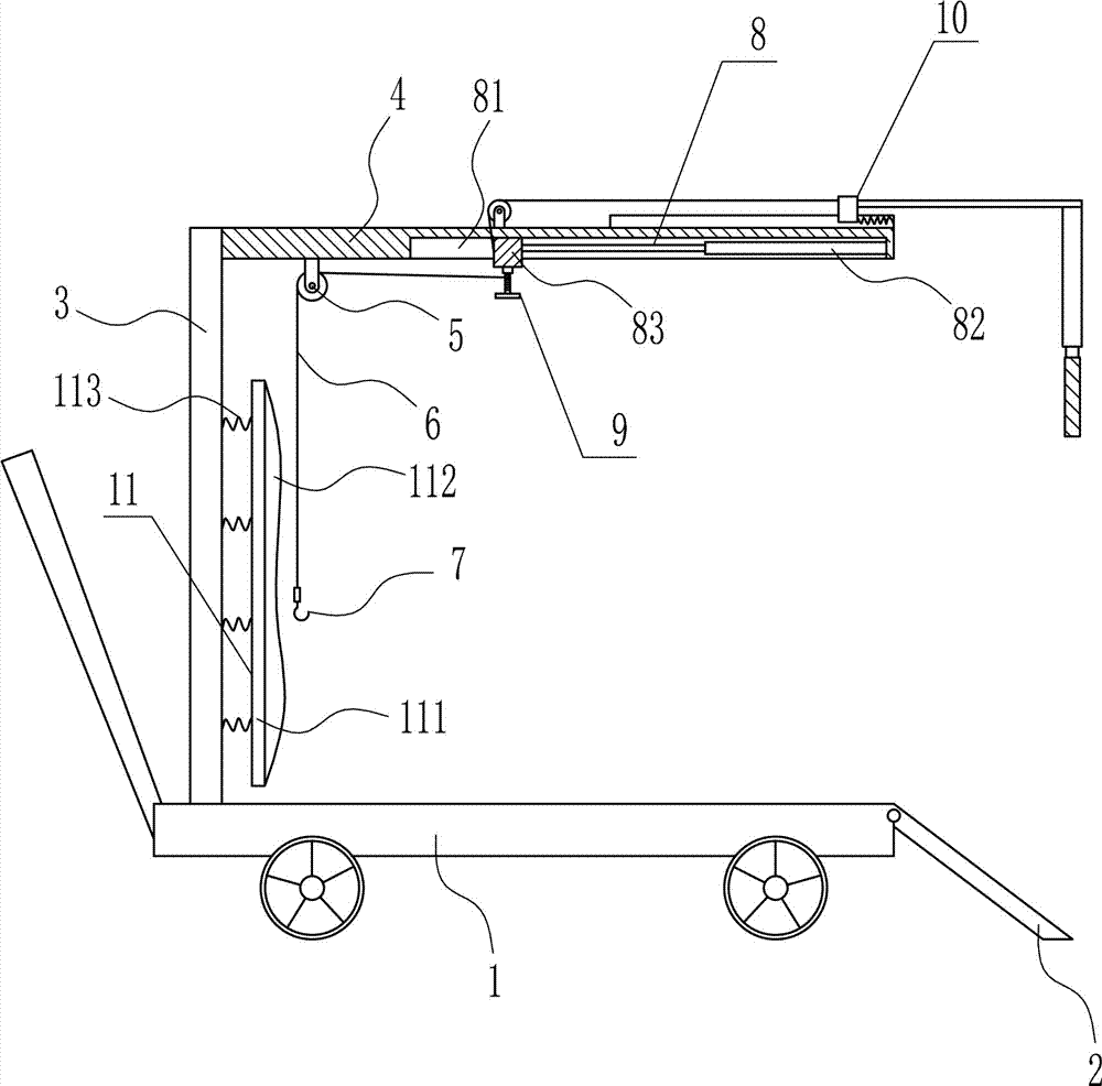 Electronic equipment conveying device