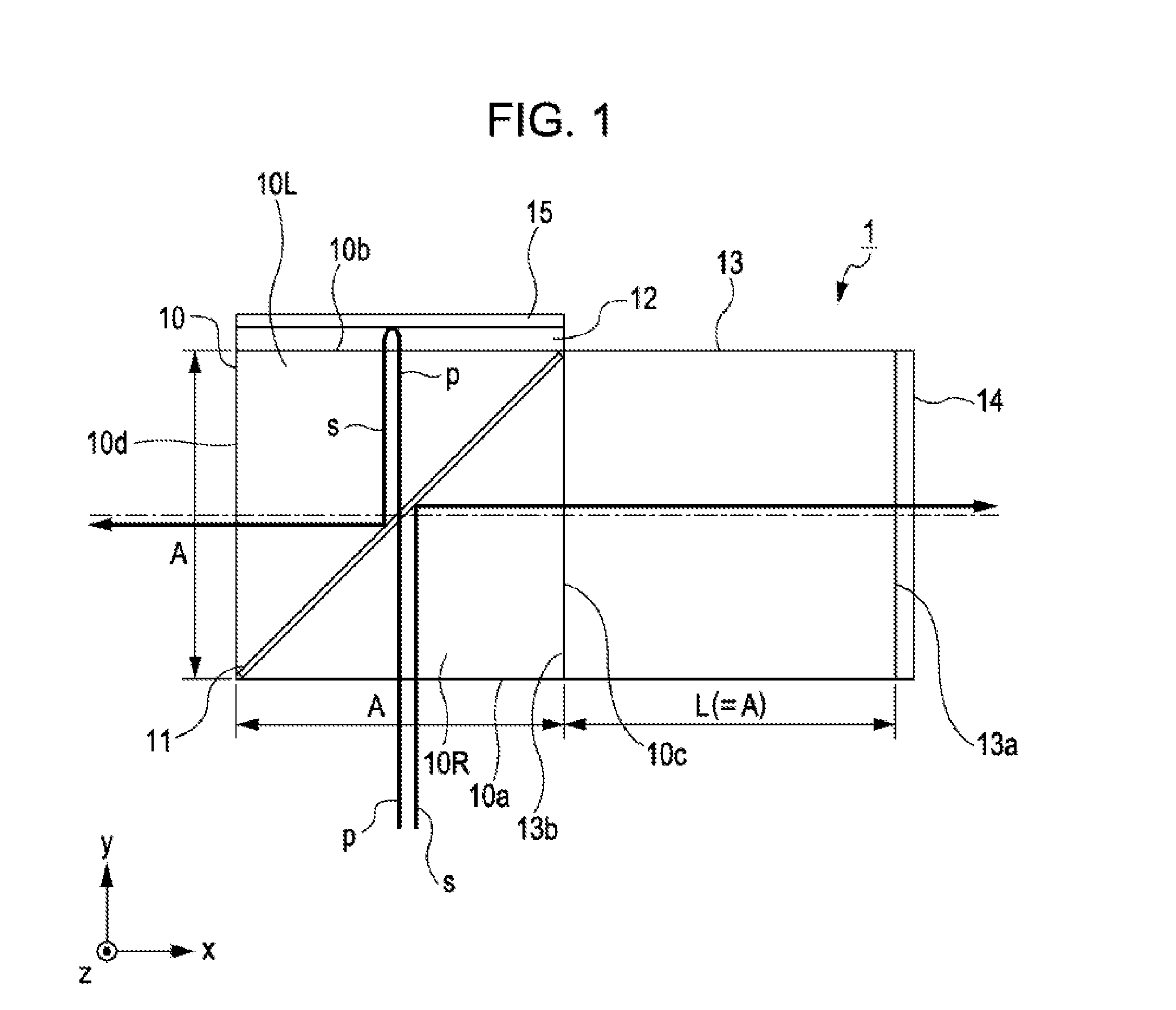 Polarization separation device and display apparatus