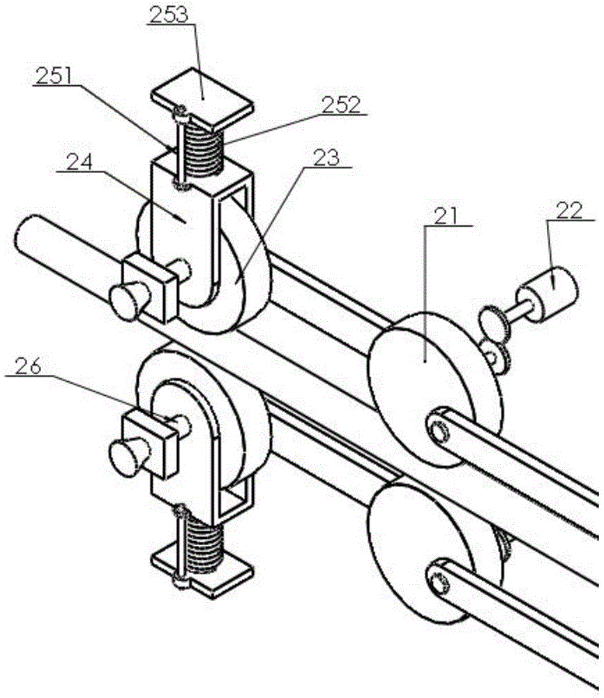 Combined automatic dirt removing device of medium-lower-voltage power grid overhead line