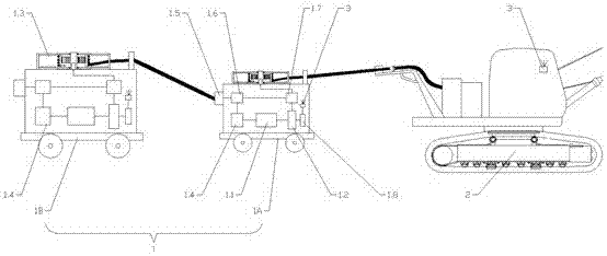 Multi-stage series mobile power supply system