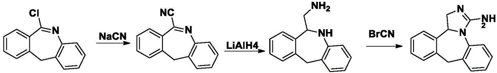 Method for synthesizing epinastine