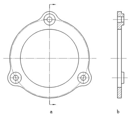 Continuous press forging precise forming process of automobile retaining frame part