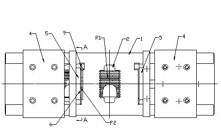 Arc chute sheet assembling and pressing device for circuit breaker