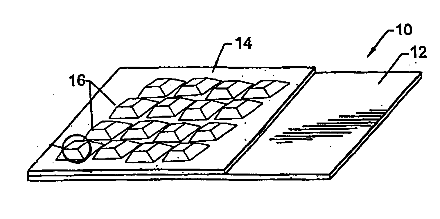 Engineered structured release liner and processes for making the same