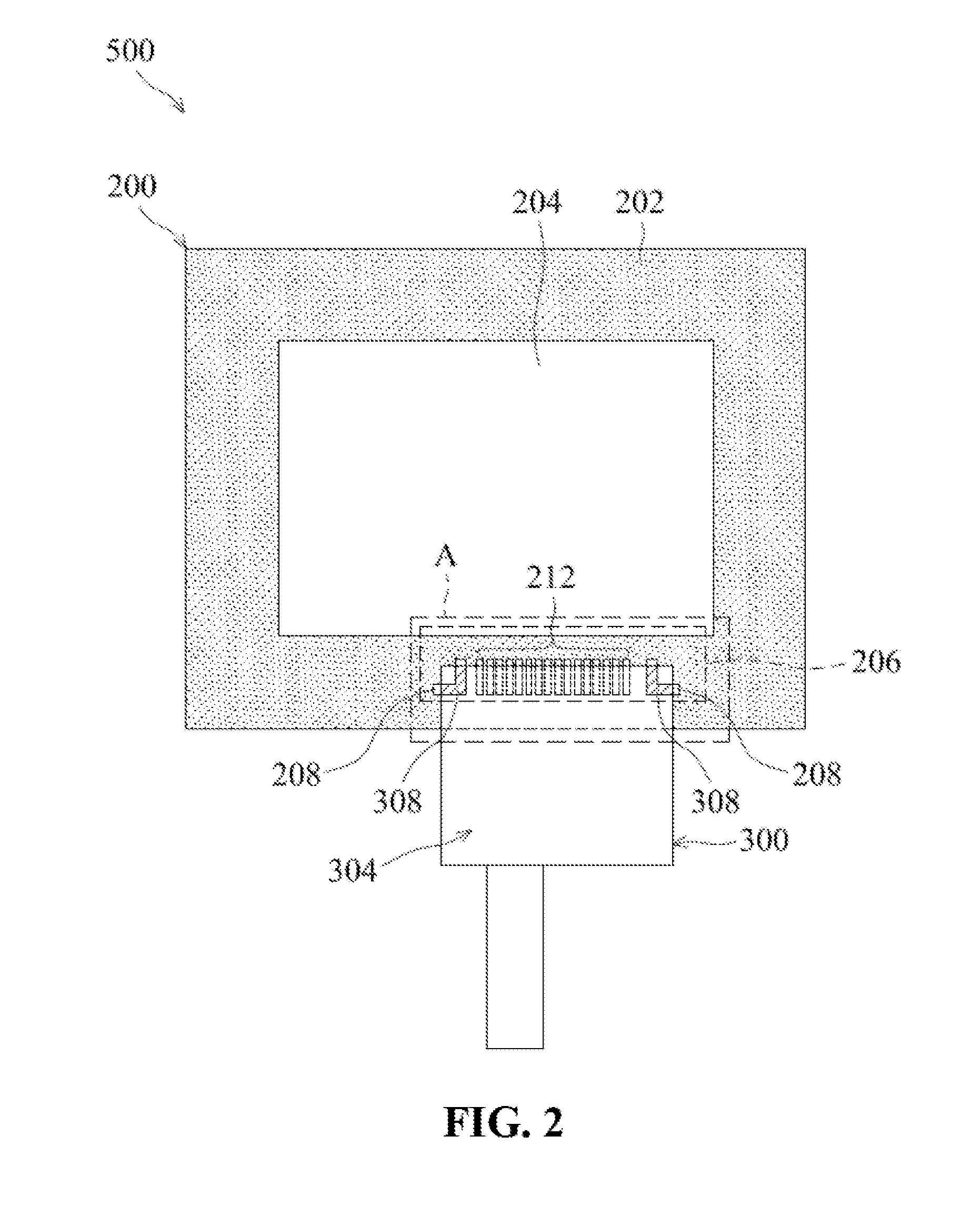 Touch sensing device and a method of fabricating the same