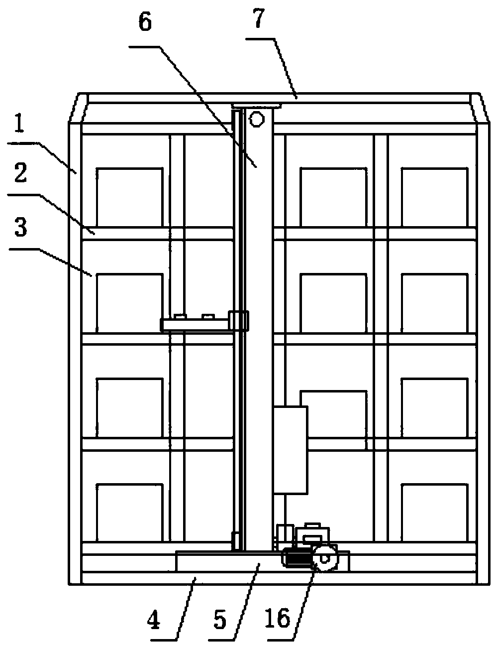 Automatic stereoscopic warehouse complete equipment