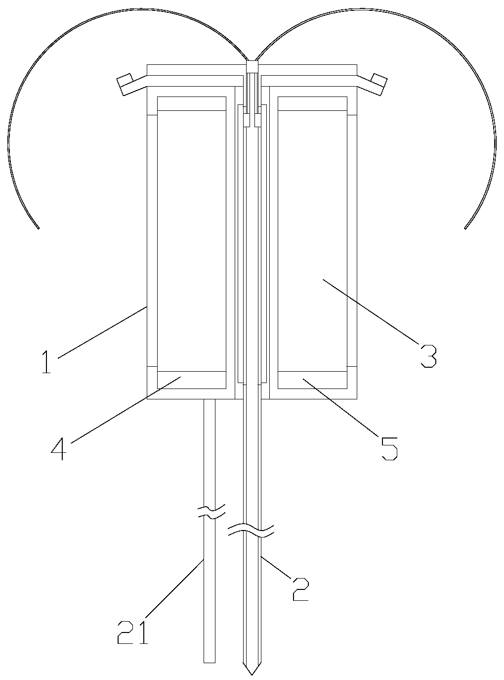 Intelligent lightning-protection optical cable cross-connecting box