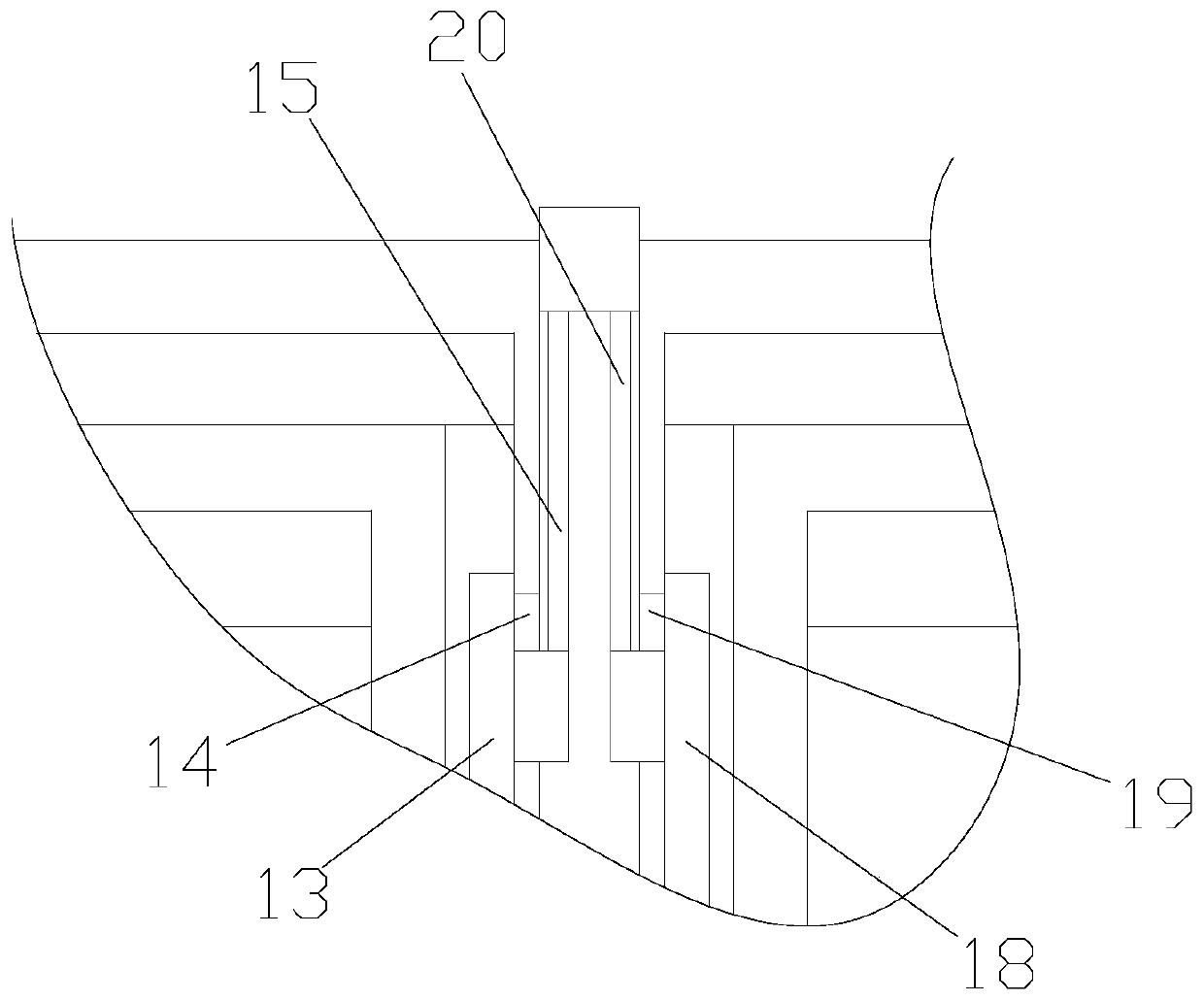 Intelligent lightning-protection optical cable cross-connecting box