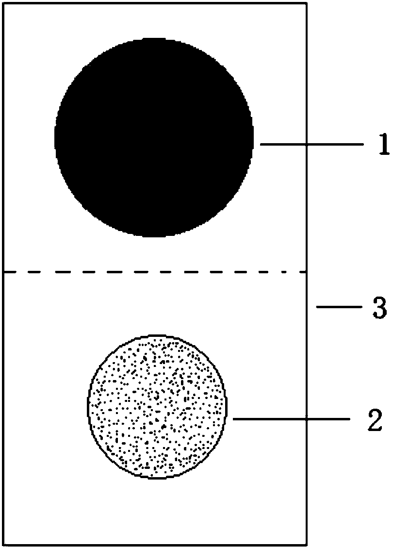 Pesticide residue fast detection card based on horse serum cholinesterase and production method and use method thereof