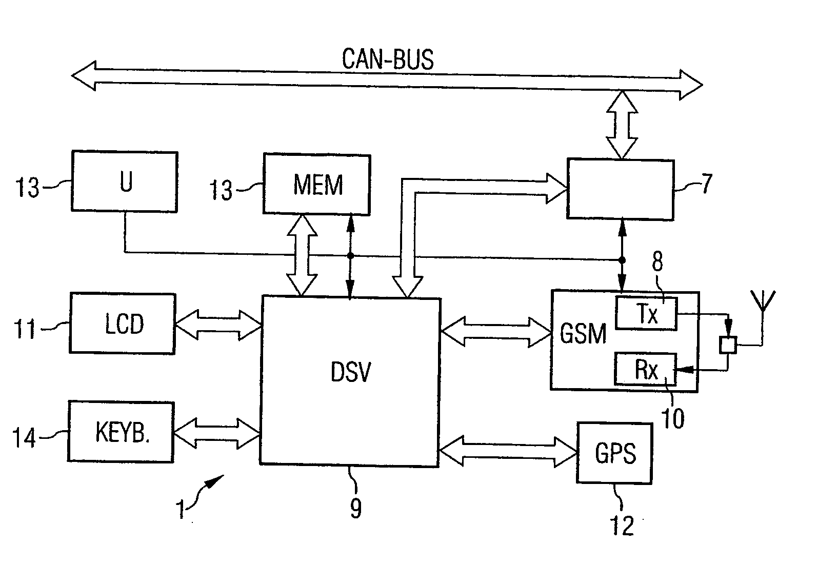 Navigation system for a vehicle