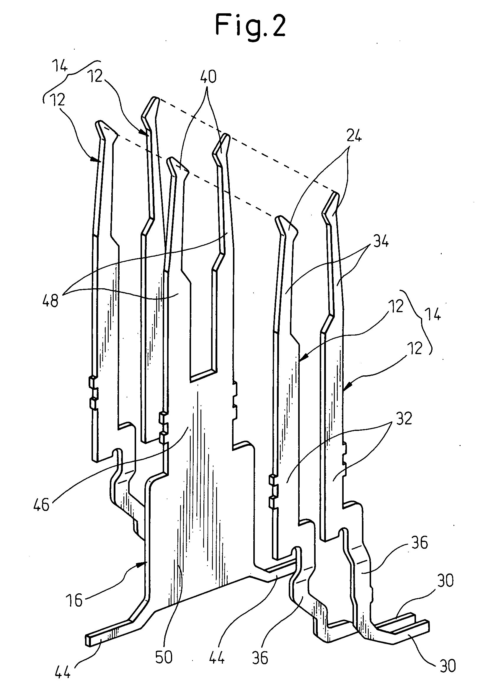 High speed transmission connector