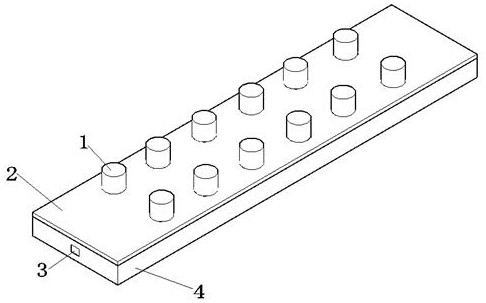 Microfluidic technology-based chip for chain polymerization reaction