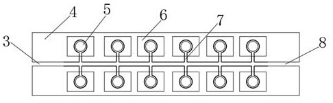 Microfluidic technology-based chip for chain polymerization reaction