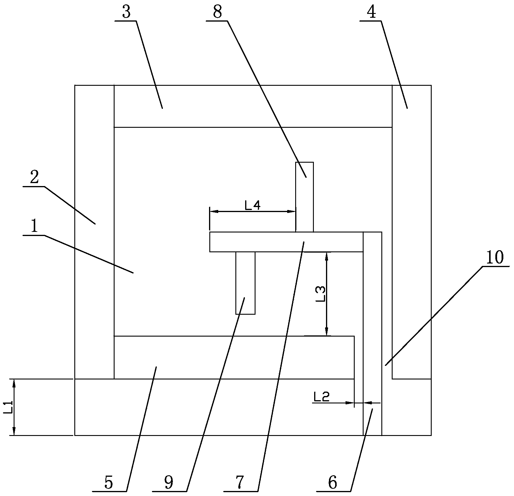 Low-axial-ratio broadband circularly polarized micro-strip antenna