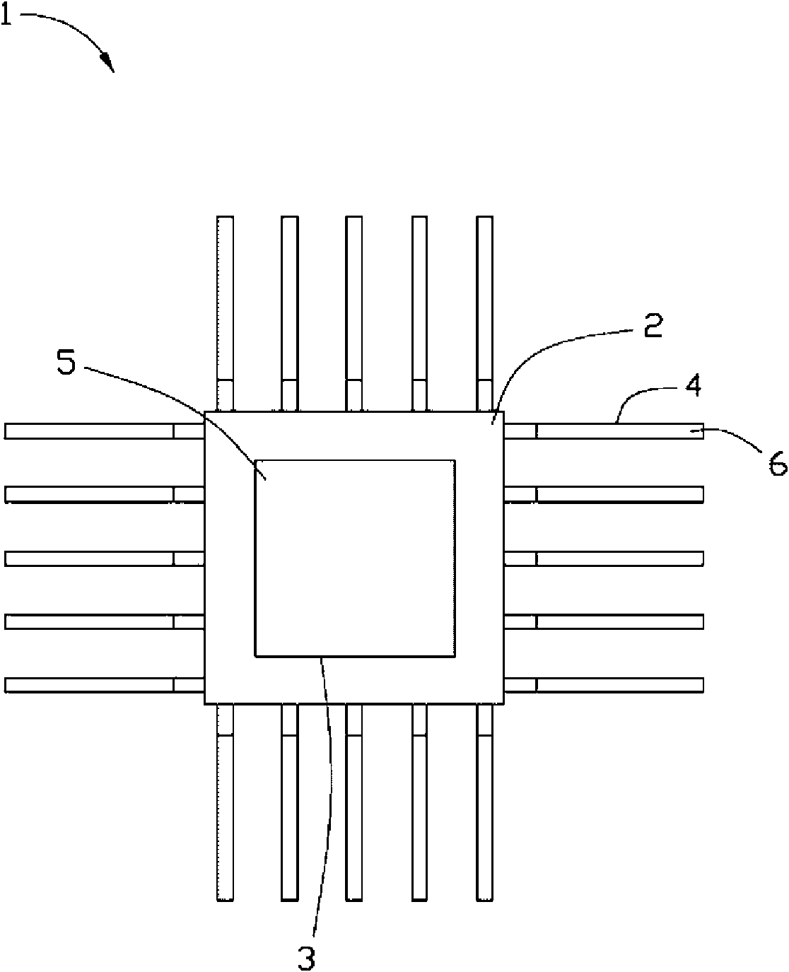 Surface mount structure and circuit board with same