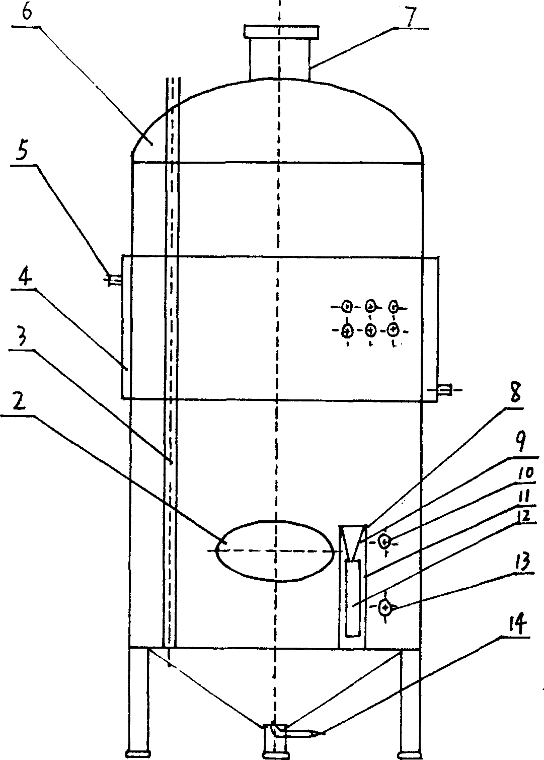 Grape juice clarifying tank capable of automatically detecting clarification process