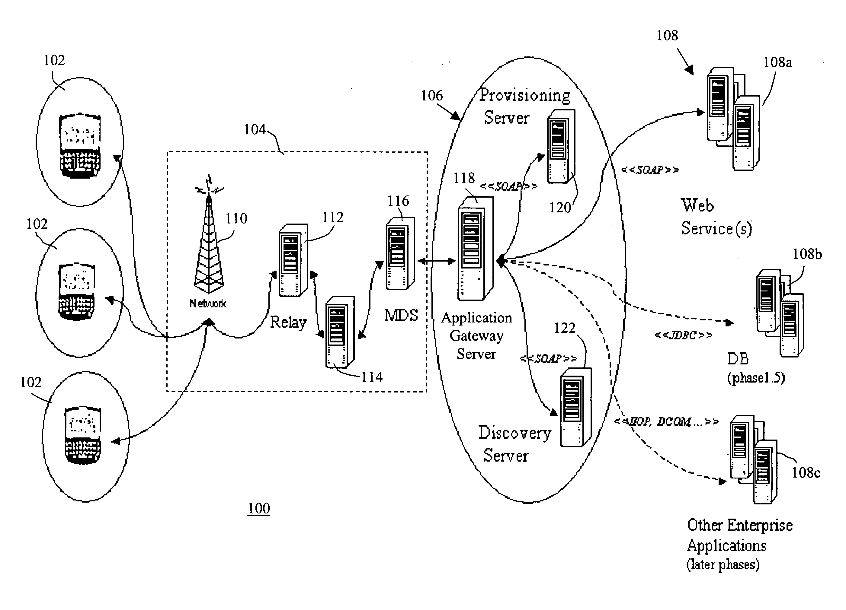 System and method for provisioning component applications